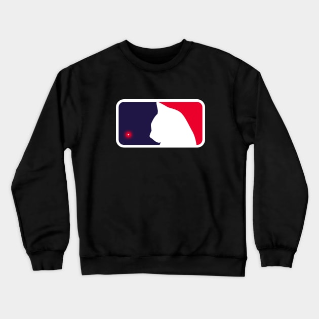 Cat league Crewneck Sweatshirt by ntesign